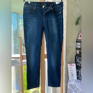 Michael Kors Izzy cropped skinny low rise jeans size 4 (0181)
